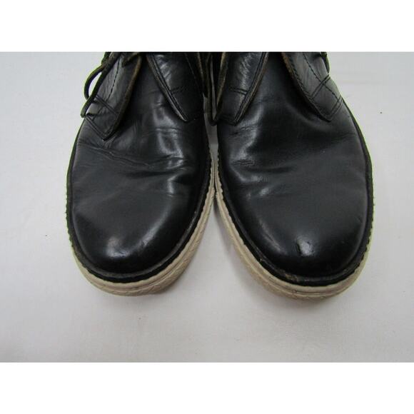Frye Mens Size 10.5 Black Leather Oxford Casual Shoes main image 9